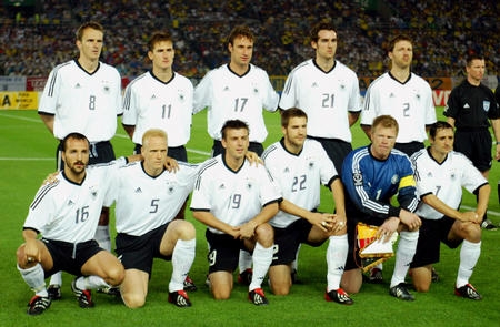 Сборная Германии на чемпионате мира 2002 в Японии и Южной Корее